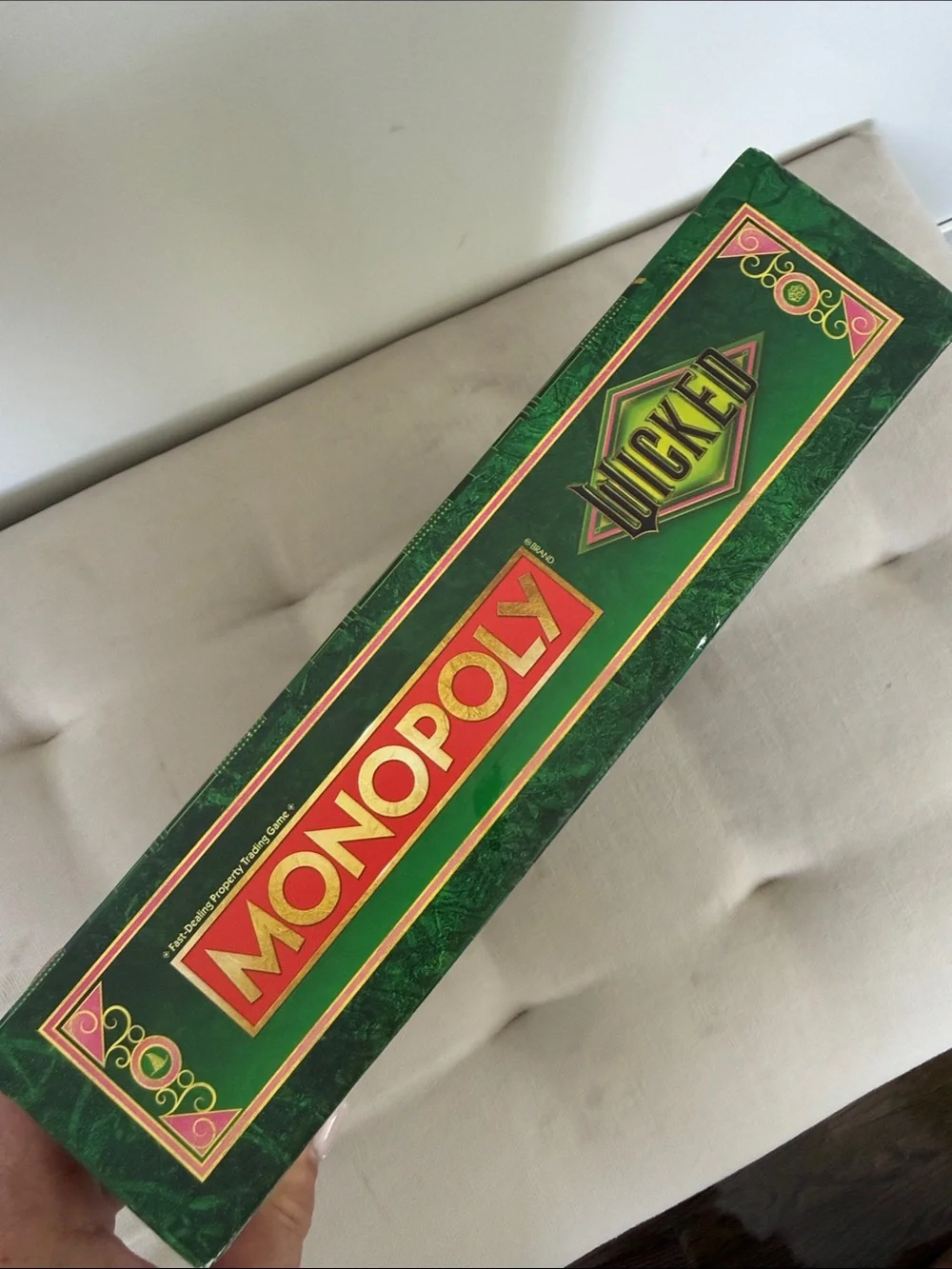 Monopoly Wicked Movie Edition Board Game - NEW